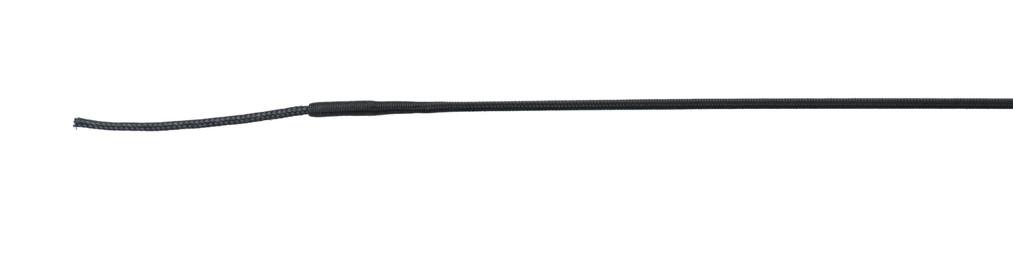 Fleck Soft Handle Dressage Whip, Black 120cm
