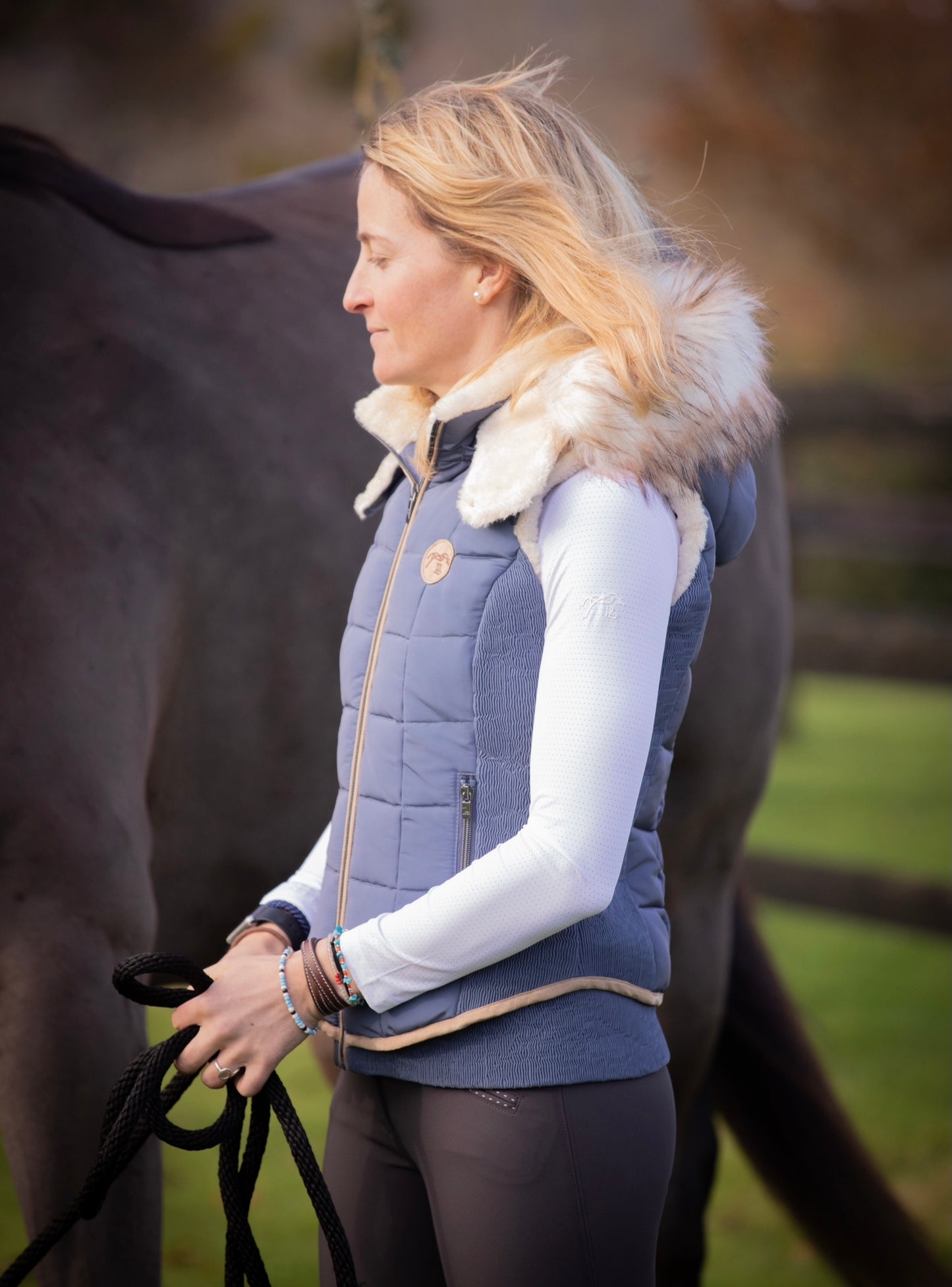 Penelope New Roge Vest - Bearing Sea