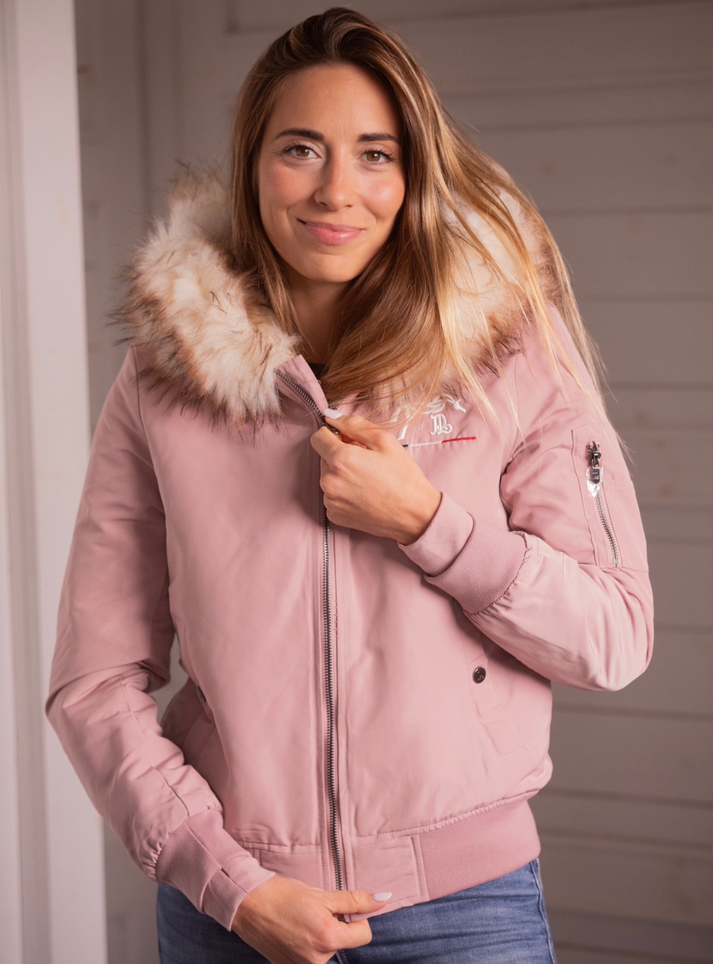 Penelope Lyon Bomber Jacket