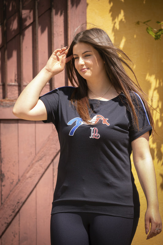 Penelope Poppy T-Shirt Navy