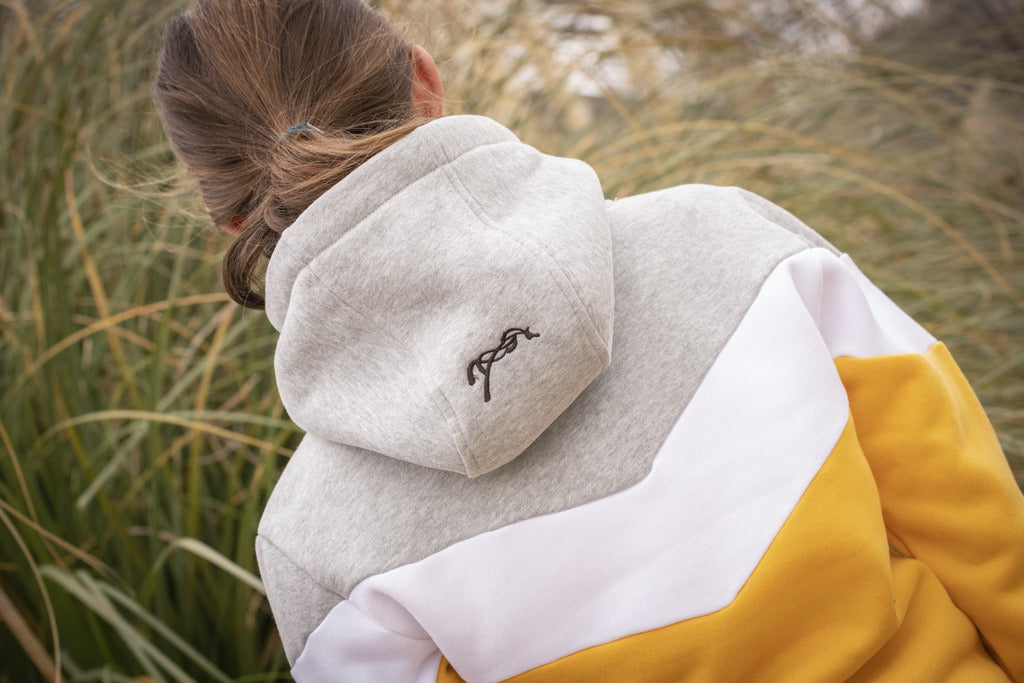 Penelope Artemis Sweatshirt - Yellow/Grey/White & Navy/Pink/White