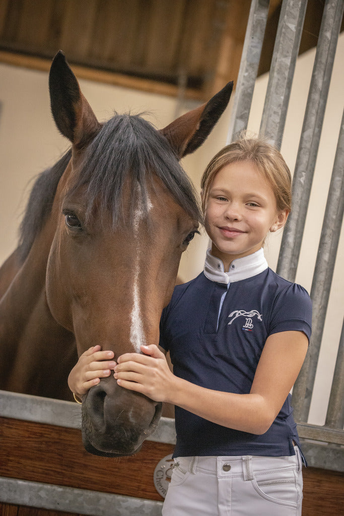 Penelope Madrid Show Shirt - Pink or Navy - Children