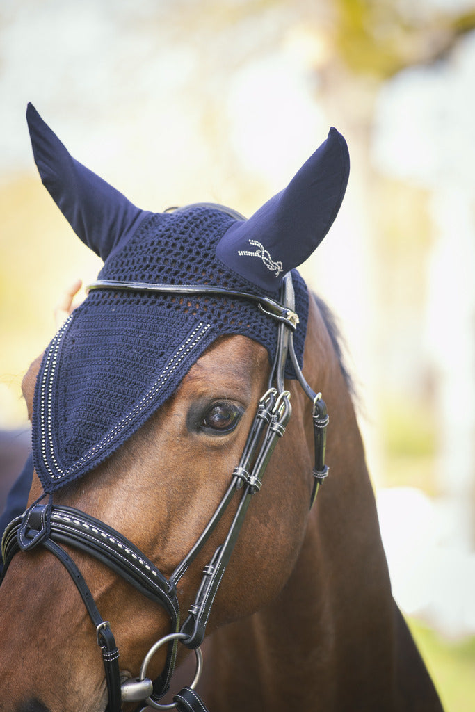 Penelope Strass Long Fly Ear Bonnet